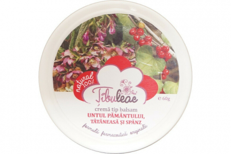 Îngrijire corp - CREMA CU UNTUL PAMANTULUI , TATANEASA SI SPANZ 60 G