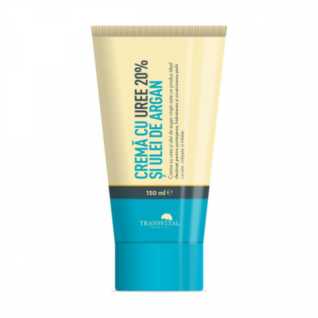 Îngrijire corp - CREMA CU UREE 20% SI ULEI DE ARGAN 150 ML