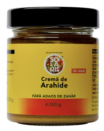 Sistemul nervos - CREMA DE ARAHIDE 200 G SOLARIS