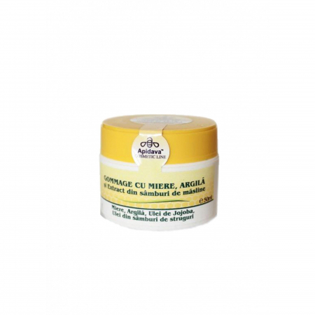 Îngrijire ten - CREMA GOMMAGE MIERE SI ARGILA 50 ML