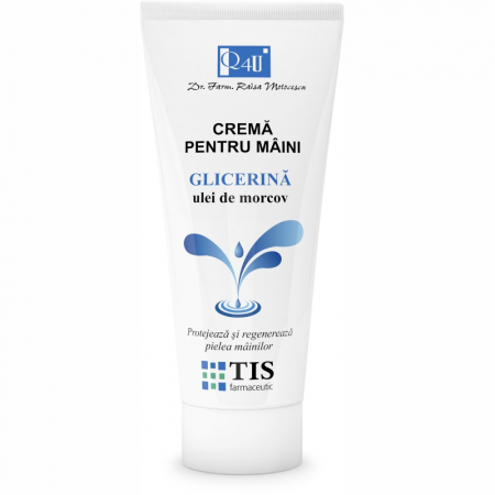 Cosmetice - CREMA MAINI GLICERINA SI ULEL DE MORCOV 100 ML