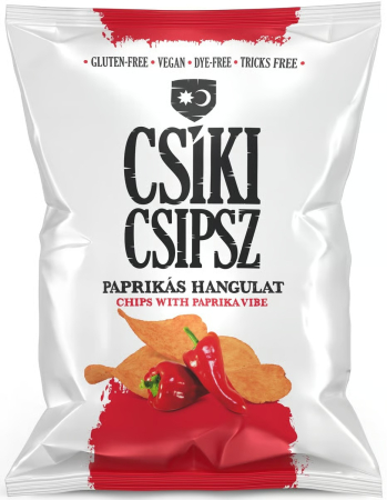 CSIKI CHIPS CU PAPRIKA 140 GR