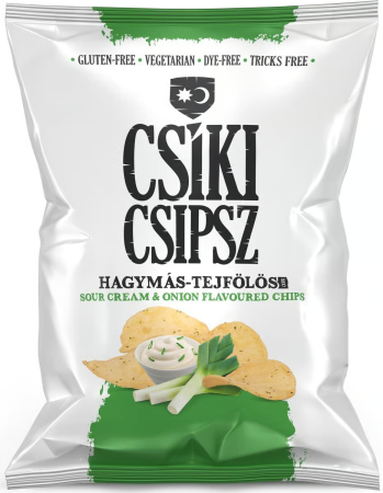 Chipsuri - CSIKI CHIPS CU SMANTANA SI CEAPA 140 GR