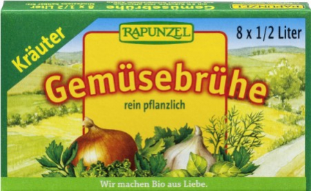 Suplimente - CUB DE SUPA DE LEGUME CU IERBURI 8 BUC  84 G