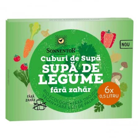 Alimentare - CUB SUPA LEGUME FARA ZAHAR ECO 6 CUBURI
