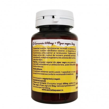 CURCUMA 600MG+PIPER NEGRU 5MG 60CPS KOTYS [2]