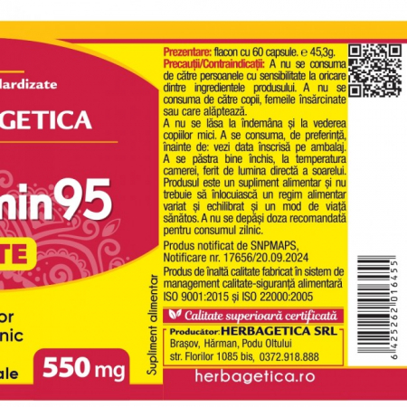 CURCUMIN95 FORTE 60 CPS [1]