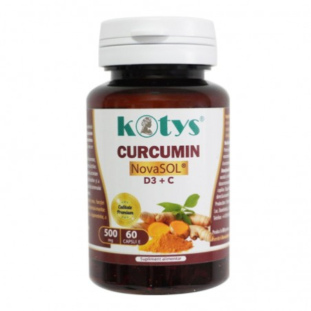 CURCUMIN NOVASOL+D3+C 60CPS KOTYS [2]