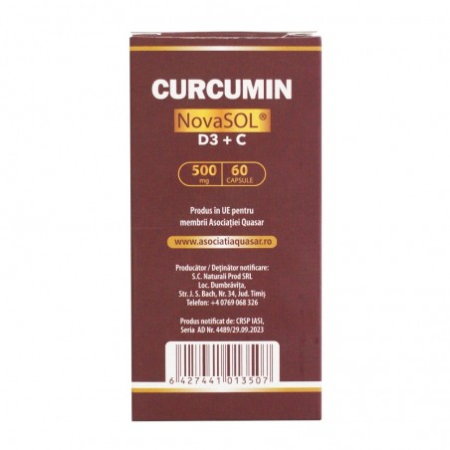 CURCUMIN NOVASOL+D3+C 60CPS KOTYS [4]