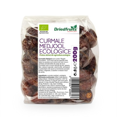 Alimentare - CURMALE CU SAMBURI MEDJOOL 200 G