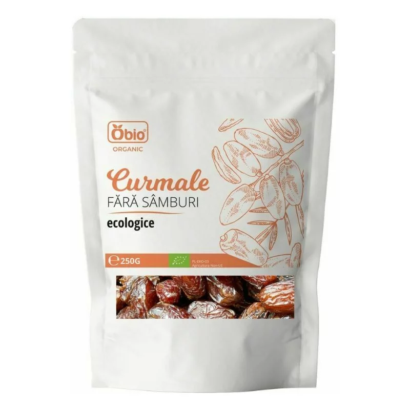 Alimentare - CURMALE FARA SAMBURI BIO 250G