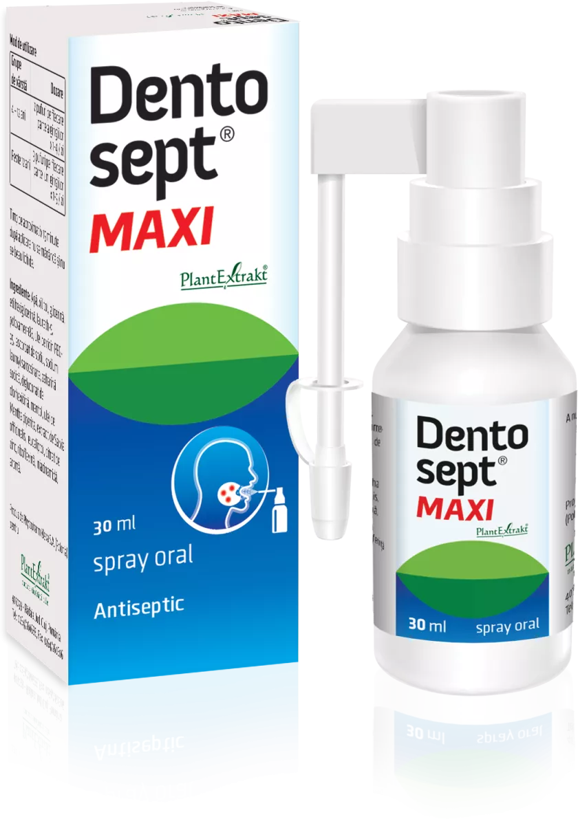 Cosmetice - DENTOSEPT MAXI SPRAY ORAL ANTISEPTIC 30 ML