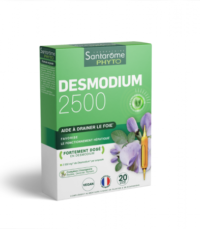 Tincturi - DESMODIUM 2000-DETOXIFIANT 20 FIOLE
