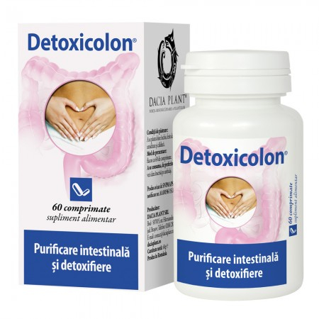 Suplimente - DETOXICOLON 60 CPR