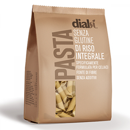 Fără gluten - DIALSI PENNE OREZ INTEGRAL 400G