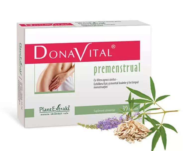 Capsule, Comprimate - DONAVITAL PREMENSTRUAL 30CPS