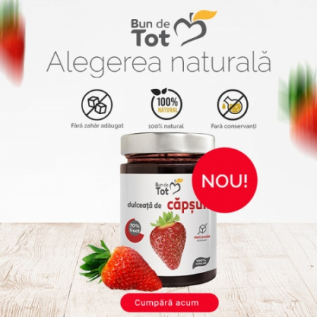 Alimentare - DULCEATA CAPSUNI FARA ZAHAR 360G