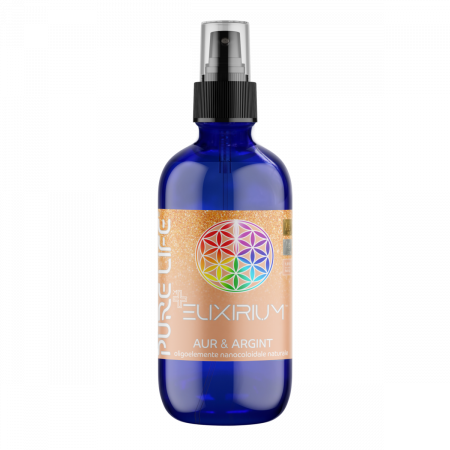 Argint coloidal - ELIXIRIUM (AU, AG) 15 PPM 120 ML SPRAY