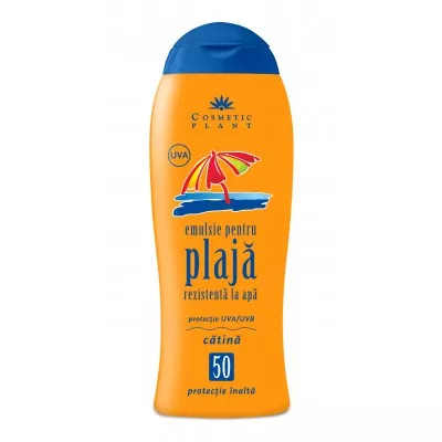Protecție solară - EMULSIE FPS 50  CATINA 200 ML