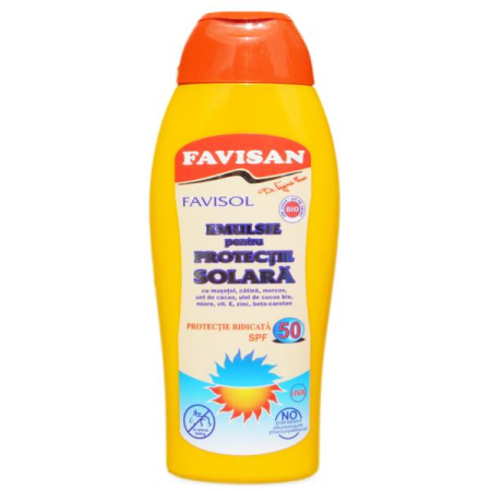 Protecție solară - EMULSIE PROTECTIE SOLARA FPS 50  250 ML