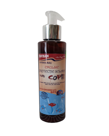 Protecție solară - EMULSIE PROTECTIE SOLARA PENTRU COPII SPF 50 125ML