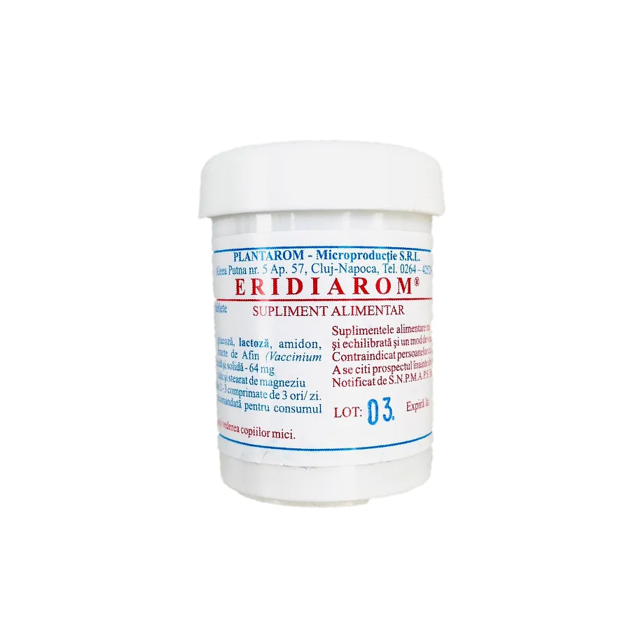 Capsule, Comprimate - ERIDIAROM 50 TABLETE
