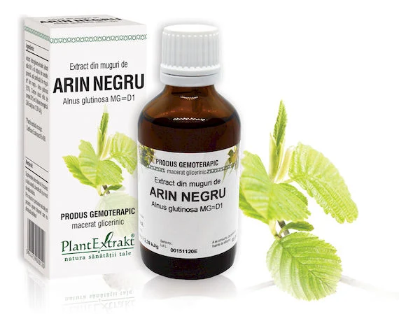 Tensiunea arteriala - EXTRACT MUGURI ARIN NEGRU 50 ML