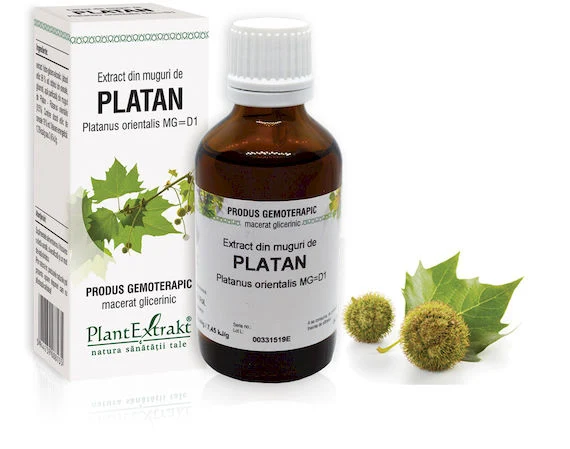 Piele, par si unghii - EXTRACT PLATAN MUGURI 50 ML