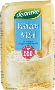 Produse BIO - FAINA ALBA DE GRAU TIP 550 1 KG