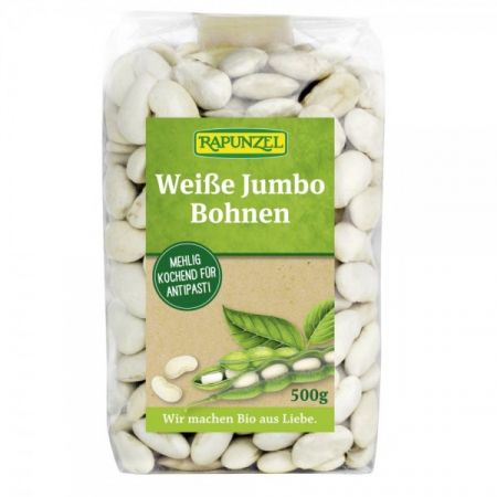 Alimentare - FASOLE ALBA JUMBO 500G