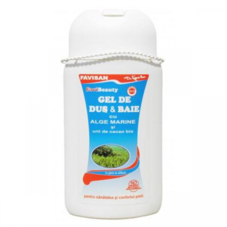 Geluri de duș - FAVIBEAUTY - GEL DE DUS & BAIE CU ALGE MARINE 300 ML