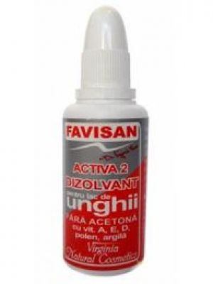 Îngrijire mâini - FAVICLEAR FVS 2 - DIZOLVANT PENTRU LAC DE UNGHII FARA ACETONA 30 ML
