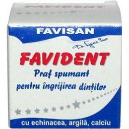 Igienă bucală - FAVIDENT Q10 - PRAF NESPUMANT PENTRU ÎNGRIJIREA SI ALBIREA DINTILOR CU COENZIMA Q10 50 ML