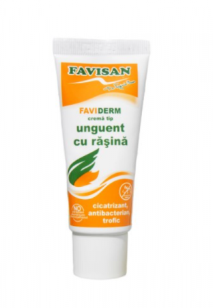Cosmetice - FAVIDERM - CREMA TIP UNGUENT CU RASINA 40 ML