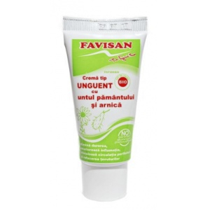 Cosmetice - FAVIDERM - CREMA TIP UNGUENT CU UNTUL PAMANTULUI SI ARNICA 30 ML