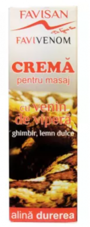Îngrijire corp - FAVIVENOM - CREMA PENTRU MASAJ 50 ML