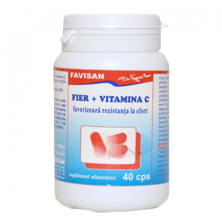 Imunitate - FIER + VITAMINA C 40 CPS