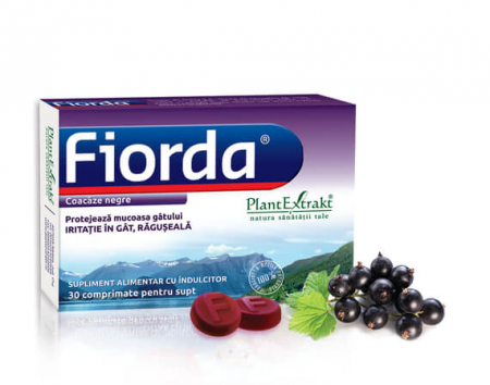Tuse mixtă - FIORDA COACAZE NEGRE DE SUPT 30 CPR