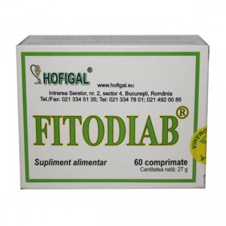Suplimente - FITODIAB  60 CPR