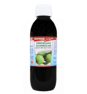 Detoxifiere - FORTIFIANT GLANDULAR - EXTRACT DIN NUCI VERZI 250 ML