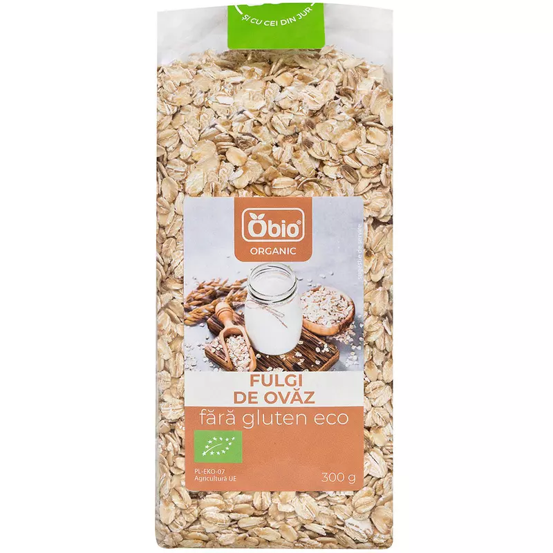 Alimentare - FULGI DE OVAZ FARA GLUTEN BIO 300G