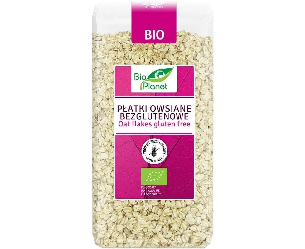 Cremă, unt, pastă - FULGI DE OVAZ FARA GLUTEN ECO 600 GR