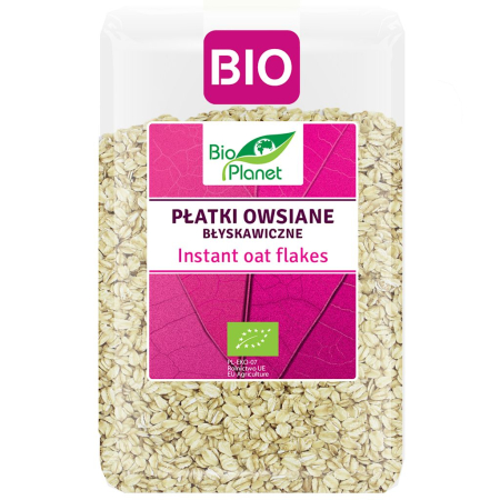 Cremă, unt, pastă - FULGI DE OVEZ INSTANT ECO1 kg - BIO PLANET