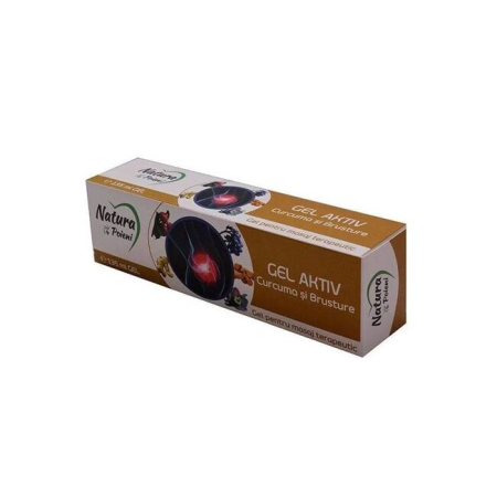 GEL AKTIV CU CURCUMA SI BRUSTURE 135ML
