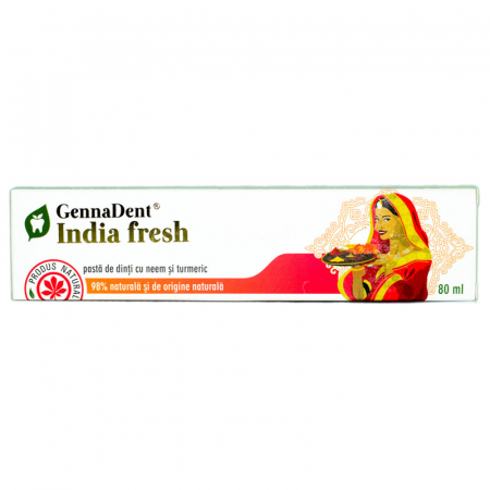 Igienă bucală - GENNADENT INDIA FRESH 80 ML