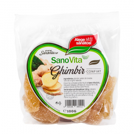 Alimentare - GHIMBIR CONFIAT 100 G