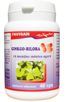 Sistemul circulator - GINKGO-BILOBA 40 CPS
