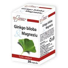 Suplimente - GINKGO BILOBA & MAGNEZIU 30 CPS