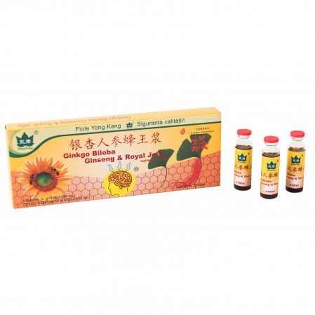 GINKGOBILOB,GINSENG,ROYAL JELY 10 FL*10 ML