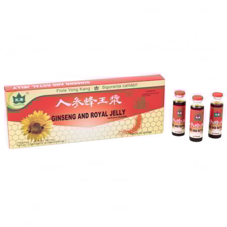 Suplimente - GINSENG SI ROYAL JELLY 10 FL*10 ML
